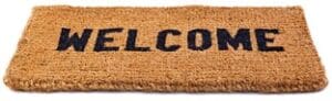welcome mat