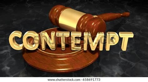 contempt